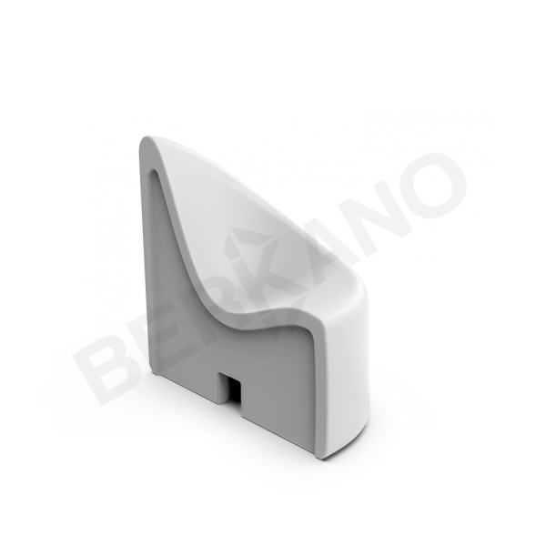 Диван Smoov Left белого цвета