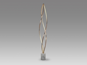 Adele Торшер белый/розовое золото