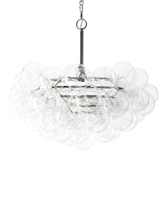 Серебряная люстра “Баблс”