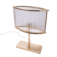 Настольная лампа Cloyd BRIGANTINE T1 / выс. 42 см - золото (арт.30053)