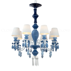 Люстра Cloyd LOTTIE-D C8 / Ø68 см- голубая керамика (арт.11455)