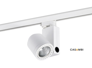 Трековый светильник mini Cylinder белый LED CRI95 20W 4000K 20є CASAM