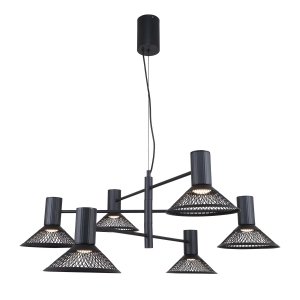 4623-6P, подвесная люстра, D770xH500/1400, 6xLEDx6W, 3960LM, 3000K, included