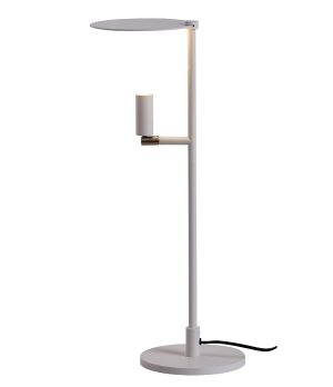 Настольная лампа Kelly белый/никель