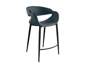 Giro II Полубарный стул темно-синий