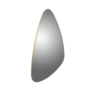 Зеркало треугольное Orio 168Х81 золото