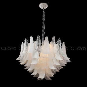 Люстра Cloyd WASABI C16 / Ø84 см - керамика - хром (арт.11450)