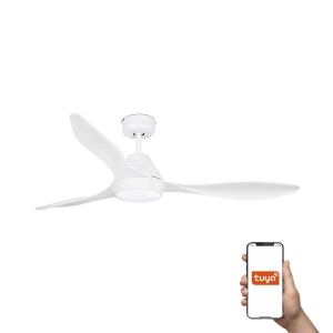 Потолочный вентилятор POLARIS Ш1320MM белый 3 PALAS LED 18W TUYA