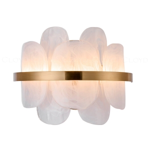 Бра Cloyd COLD W1 / выс. 28 см - латунь (арт.20419)