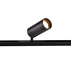 4581-1U, трековый светильник, D45xL145xH130, LEDx10W, 48V, 620LM, 2700-5700K, CRI>90, beam angle:36, included