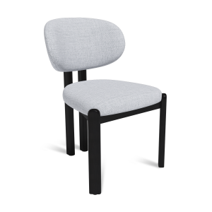 Стул Galloti, бук черный, рогожка wellton 990