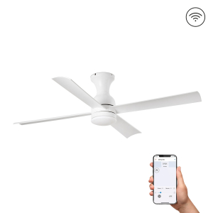 Вентилятор белый Fraser SMART