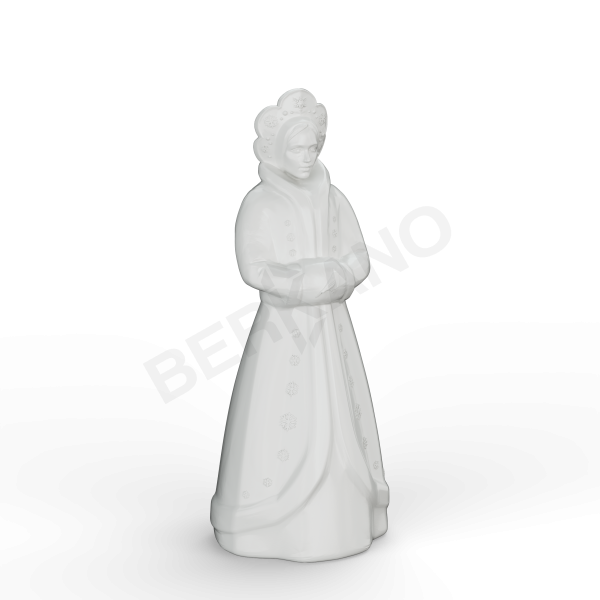 Светильник Снегурочка белого цвета