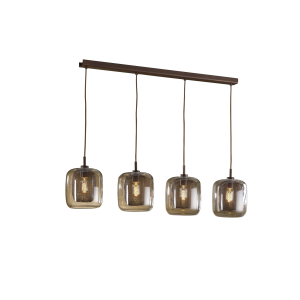 Подвесной светильник Fox 4L шоколадный