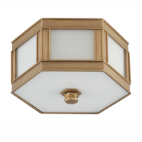 Потолочный светильник Cloyd NARTEX FM2 / Ø33 см - латунь (арт.10216)