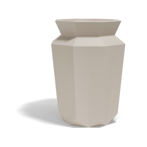 Кашпо Origami Hasu 86x86x120