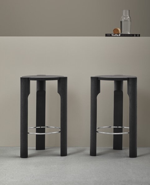 Табурет Domus высокий дуб окрашенный от интернет-магазина IDODOM.RU