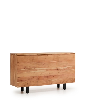 Сервант Uxue из массива акации с беленой отделкой 150 x 88