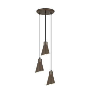 Bera Люстра 3L коричневый