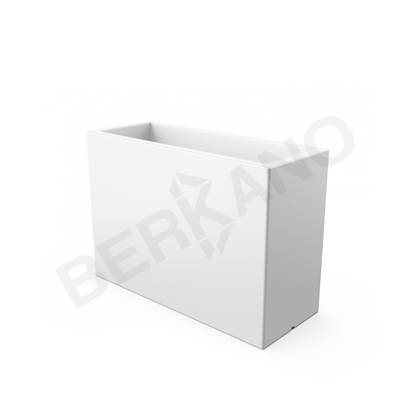 Кашпо Cubric 100*70 DB белого цвета
