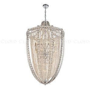 Люстра Cloyd PARSIFAL-A C9 / Ø60 см - цепь - латунь (арт.11607)