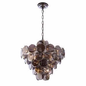 Люстра Cloyd LINZE-A C16 / Ø66 см - хром (арт.10583)