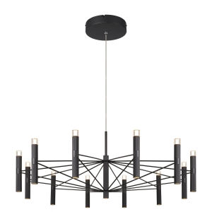 4758-12P, подвесная люстра, D1000xH450/2935, 12xLEDx7W, 4600LM, 3000K, included