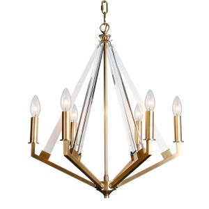 Люстра Cloyd LIMNOR C6 / Ø61 см - латунь (арт.10349)