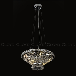 Люстра Cloyd FIALA C6 / Ø40 см - хром (арт.11453)