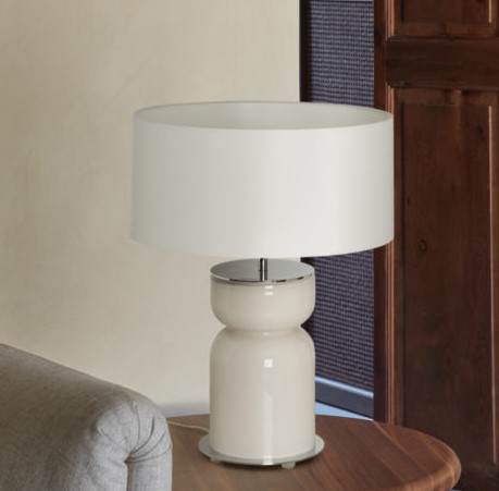 Настольная лампа Got хромированный металл / абажур 801011/36 от интернет-магазина IDODOM.RU