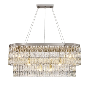 4715-12U, Подвесная люстра, L1000xW290xH450/1950, 12xG9x40W, excluded