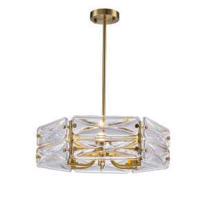 4764-6P, подвесная люстра, D520xH360/680, 6xE14x40W, excluded