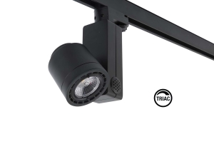 Трековый светильник nano Cylinder черный LED 14,5W 3000K 20є TRIAC