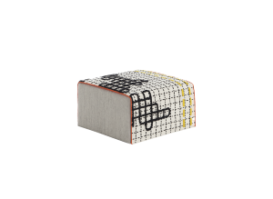 Пуф маленький Bandas D White