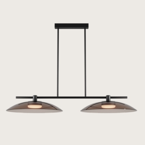 Подвесной светильник Betty C1338/2 черный металл/Greenish brown