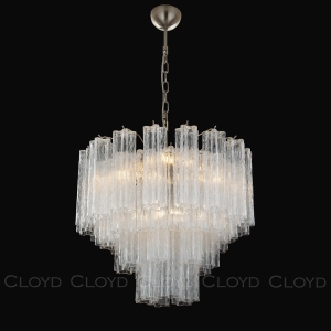 Люстра Cloyd ANNO-D C7 / Ø58 см - хром - прозрачн.стекло (арт.11650)