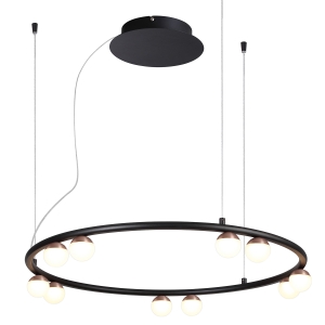 4320-10P, подвесная люстра, D590xH120/1710, LEDx36W, 3200LM, 4000K, CRI>90, included