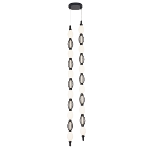 4560-2PC, подвесная/потолочная люстра, D200xH1780/2780 + D640xH890/1775 + D1800xH820/1725, 2xLEDx18W, 1630LM, 4000K, included