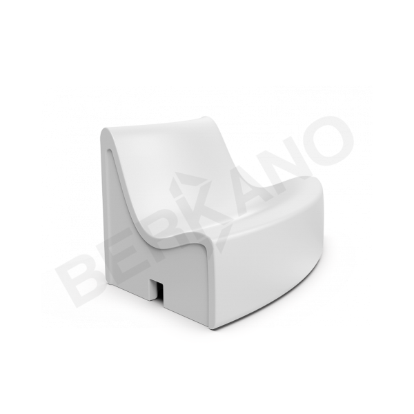 Диван Smoov Arc L белого цвета