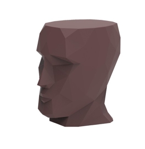 Табурет Adan матовый гранатовый