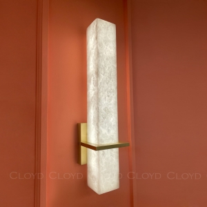 Бра Cloyd BEGRIFF W1 / алебастр -латунь (арт.20325)