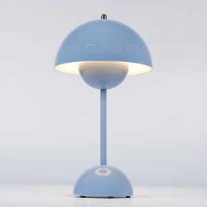 Настольная лампа Cloyd ERMA-B T1 / выс. 30 см - голубой (арт.30134)