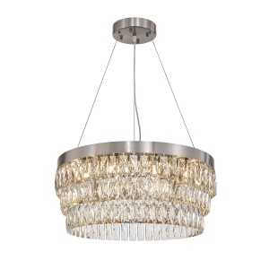 4715-12P, Подвесная люстра, D600xH260/1760, 12xG9x40W, excluded