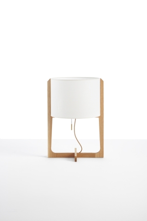 Настольная лампа Melina бежевый лен