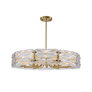 4764-10P, подвесная люстра, D830xH360/680, 10xE14x40W, excluded