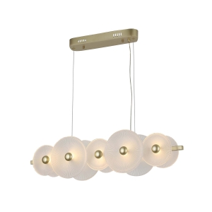 4605-5P, подвесная люстра, L800xW180xH225/1200, 10xLEDx2W, 1600LM, 3000K, included