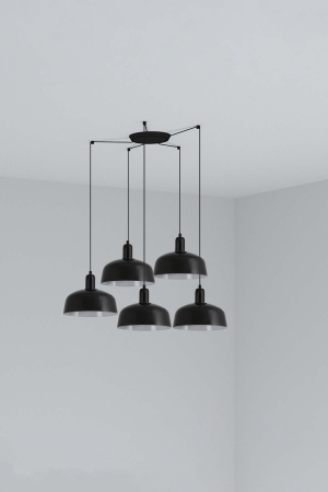 Подвесной светильник Tatawin M 5L черный