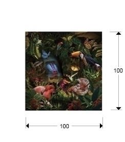 Фотография Selvatica 100x100 см от интернет-магазина IDODOM.RU