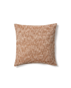 Чехол для подушки Mevia из льна и хлопка бежевого и оранжевого цветов, 50 x 50 см