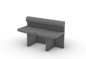 Прямой диван Cita 2-х местный